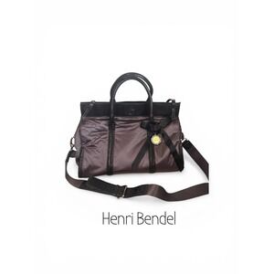Henri Bendel Nylon Satchel Crossbody